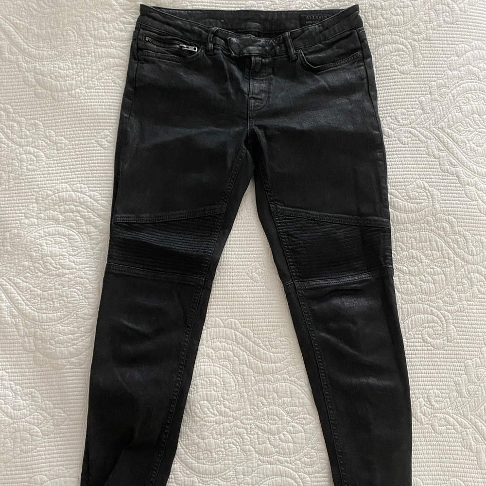 All Saints Biker Skinny Jeans